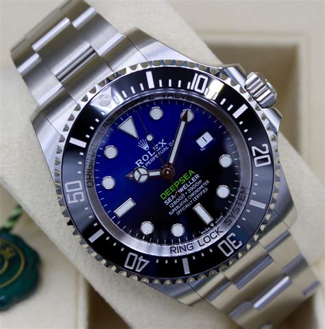 blue face rolex deepsea thickness|Rolex deepsea cost.